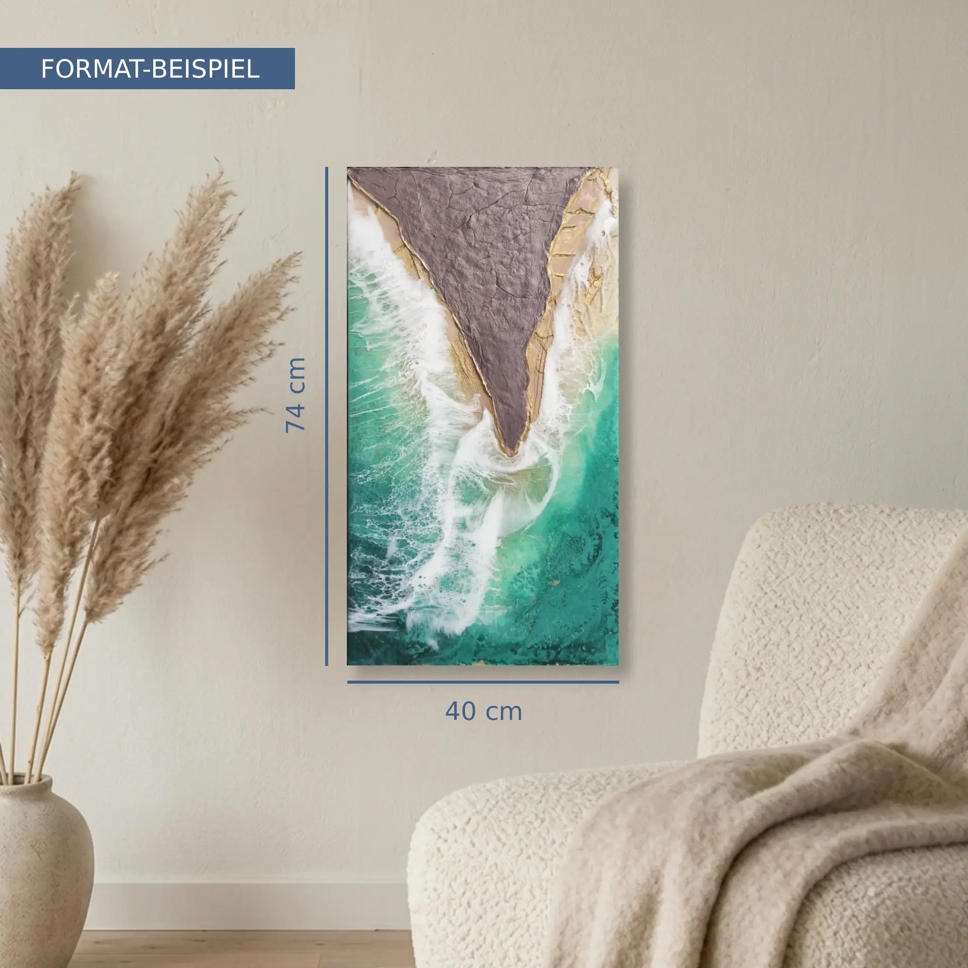 "Wild Treasure" I Premium-Leinwand I Galeriedruck
