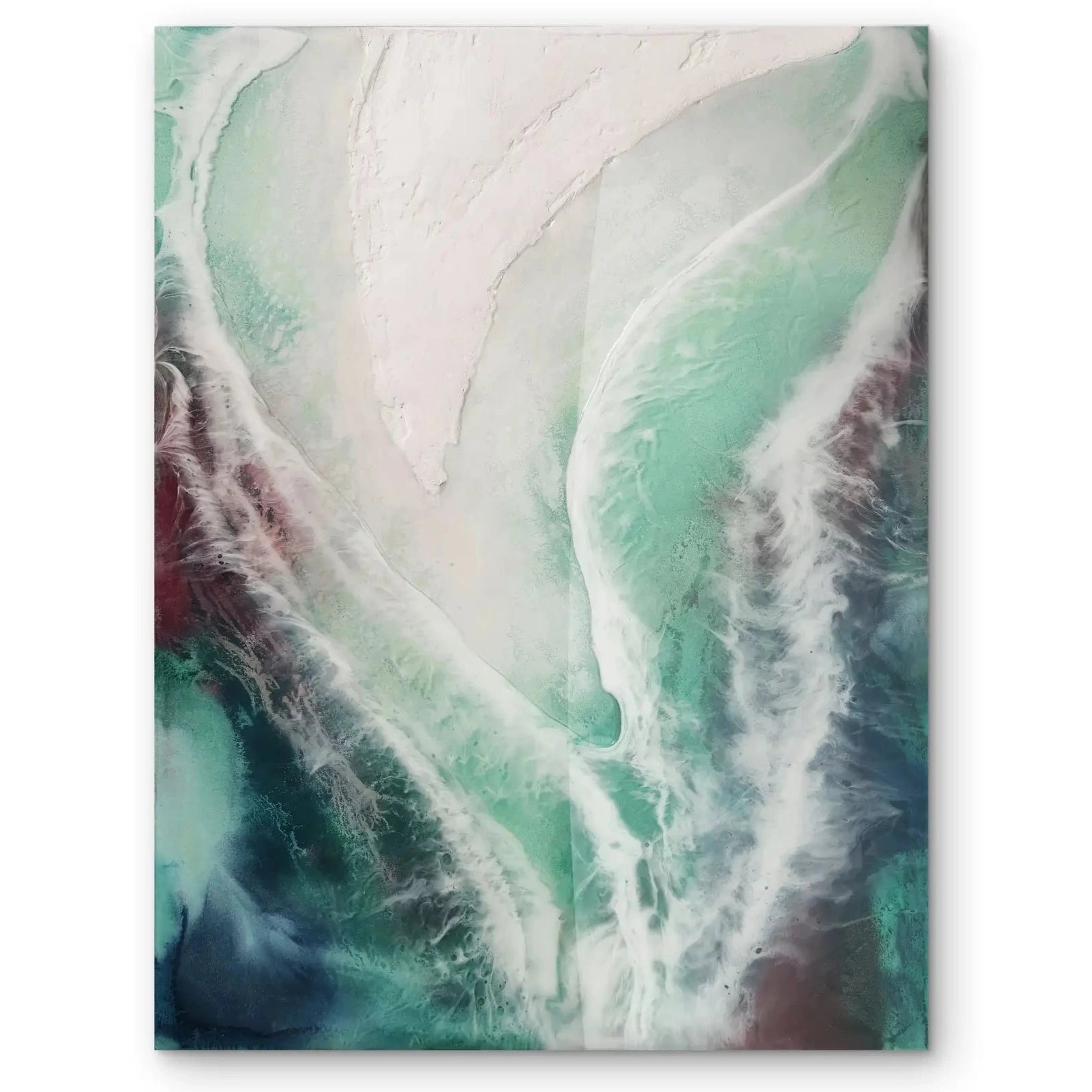 "Ungebrochen" I Original Kunstwerk I Epoxidharz auf Holz I 34 x 45 cm
