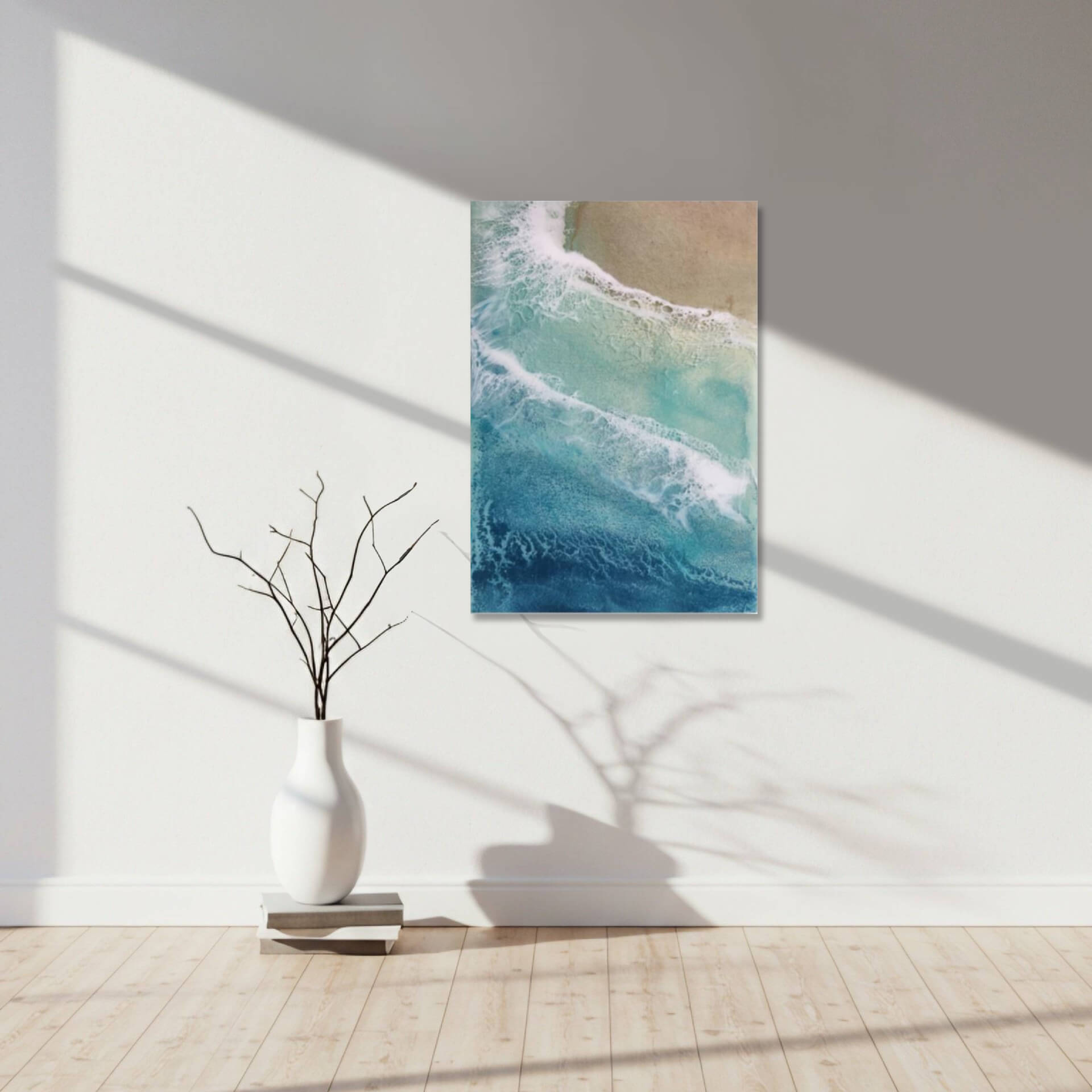 "Plain Peace" I Premium-Leinwand I Galeriedruck