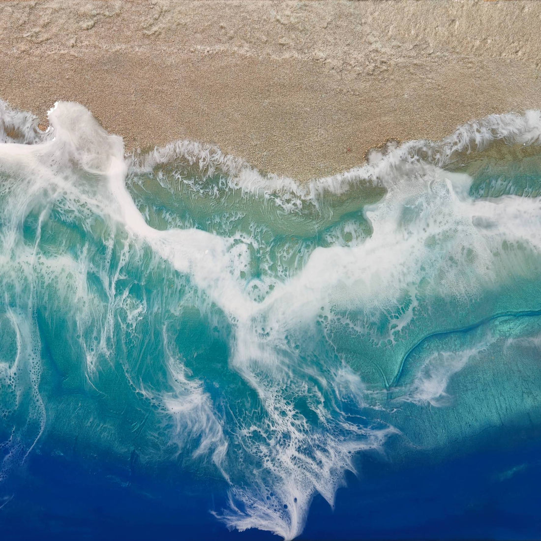 "Perfection in Chaos" I Premium-Leinwand I Galeriedruck