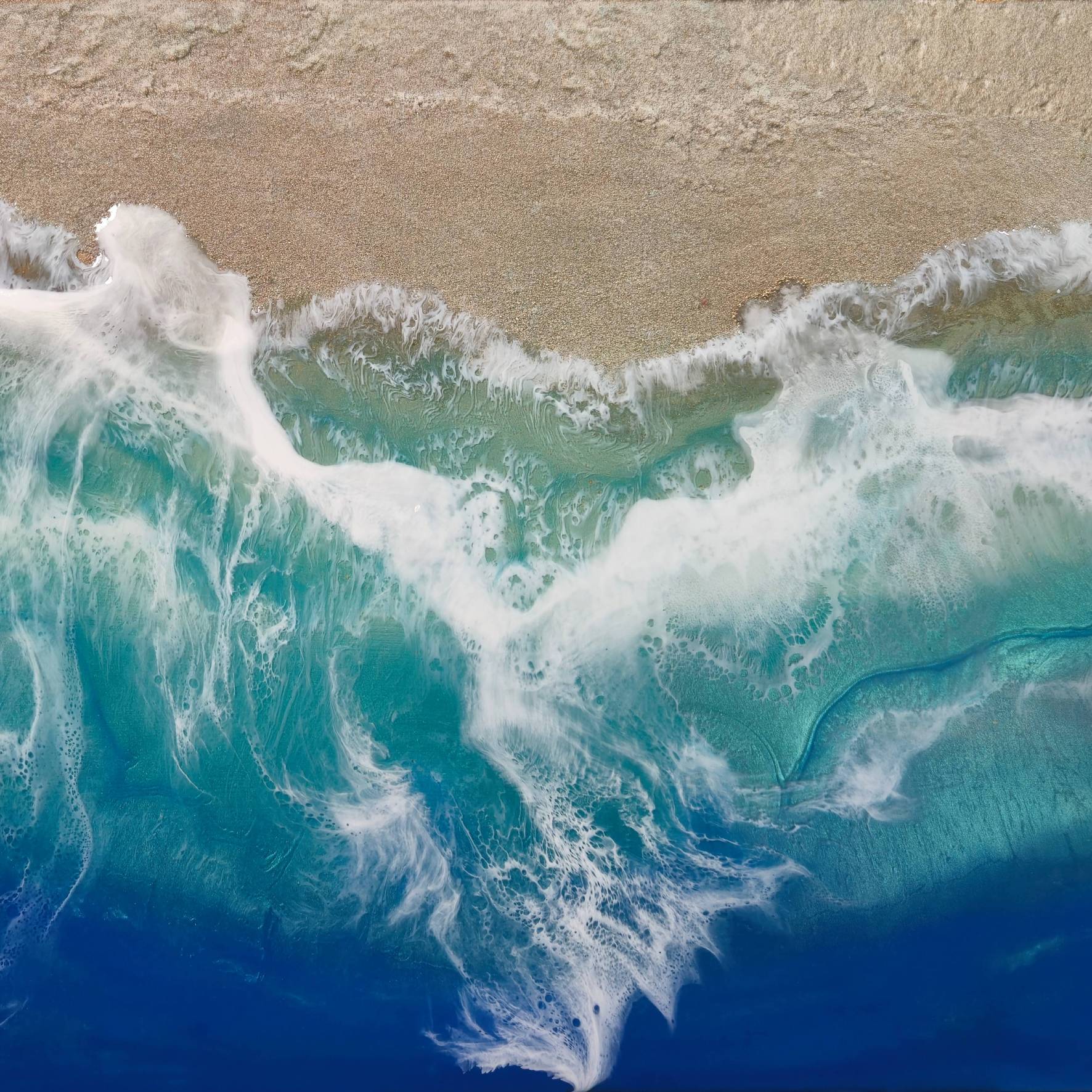 "Perfection in Chaos" I Premium-Leinwand I Galeriedruck