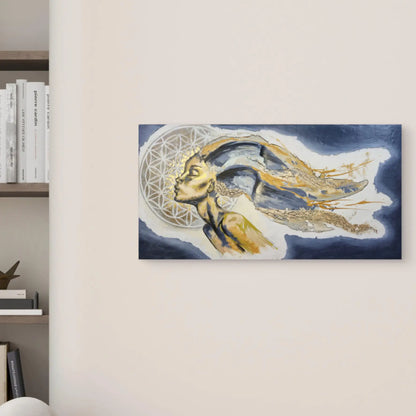 "Seelentor" I Original Kunstwerk I Acryl auf Holz I 78 x 40 cm
