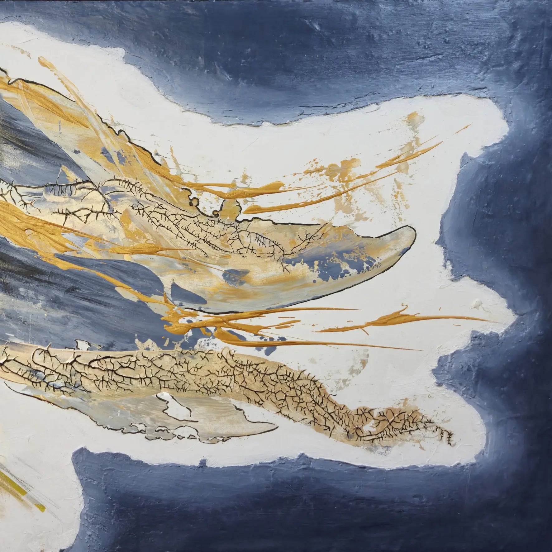 "Seelentor" I Original Kunstwerk I Acryl auf Holz I 78 x 40 cm