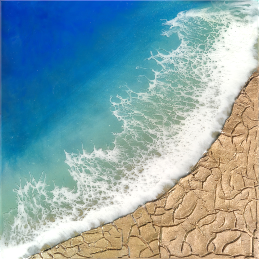 Main image "Breaking in Brightness" I Premium-Leinwand I Galeriedruck